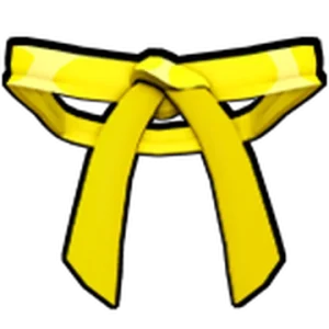 Lấy Dojo belt ( Vàng)